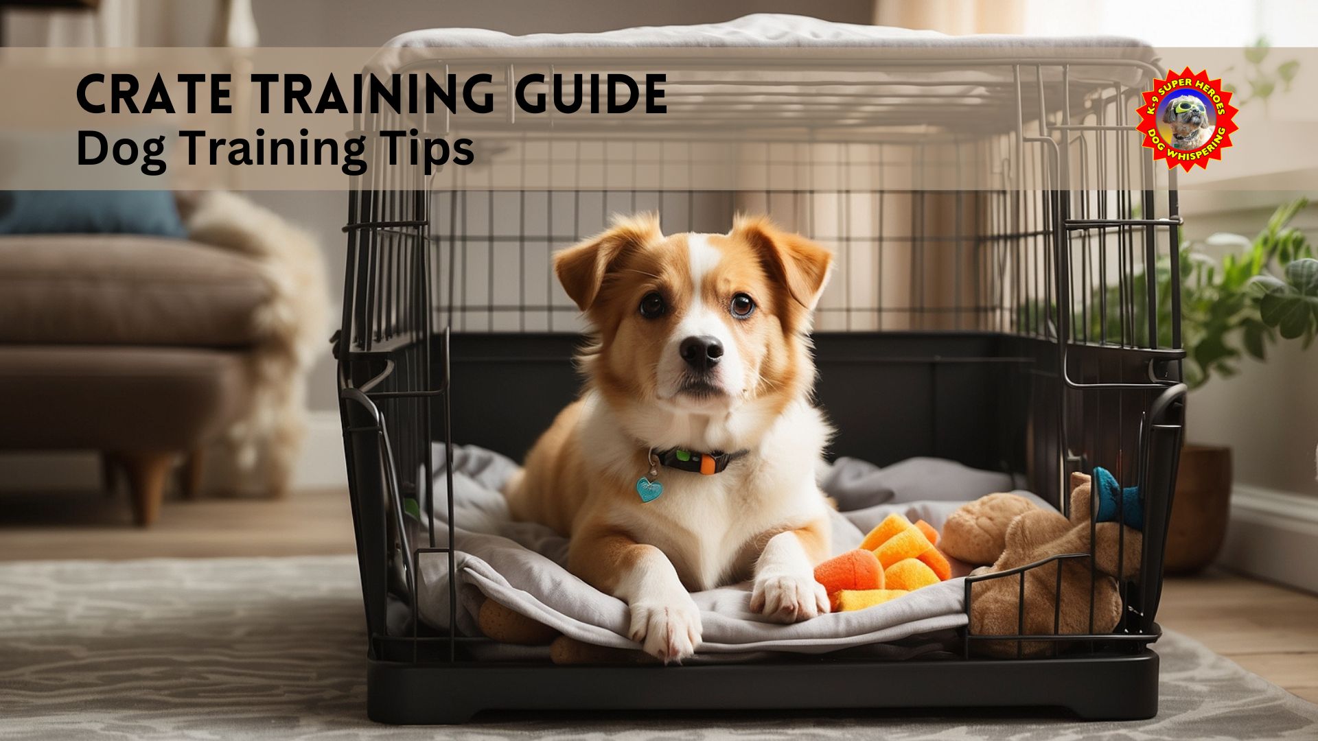 Crate Training Guide Dog Training Tips